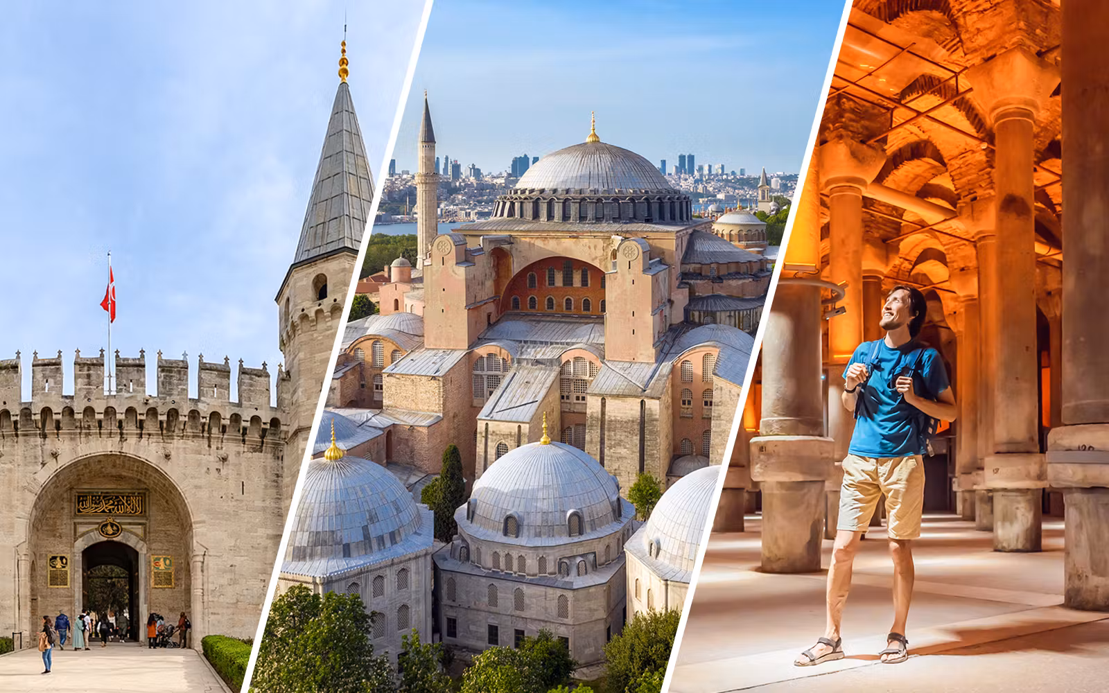 Istanbul Super Combo- Topkapi Palace + Hagia Sophia + Basilica Cistern Skip-the-Line Tickets with Audio Guide ota Istanbul Super Combo: Topkapi Palace + Hagia Sophia + Basilica Cistern Skip-the-Line Tickets with Audio Guide ota