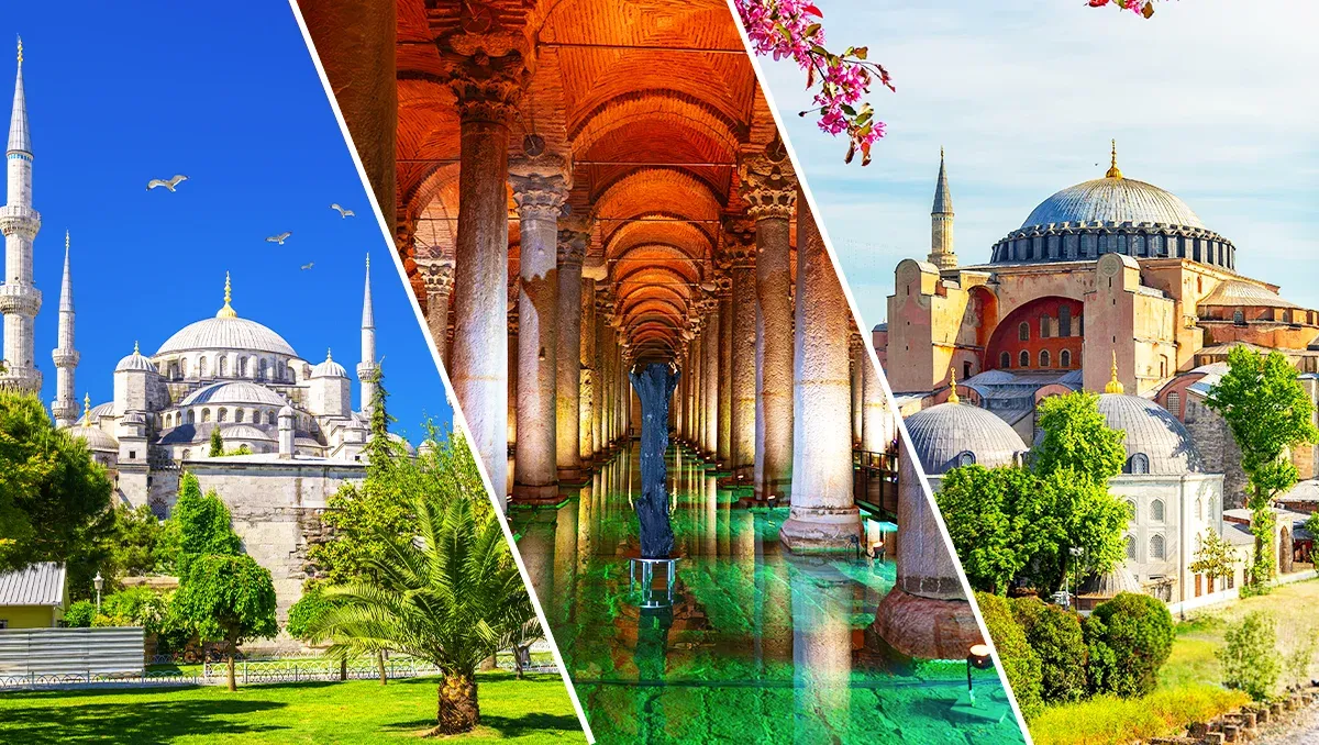Mega Combo Blue Mosque Hagia Sophia and Basilica Cistern Guided Tour ota 3