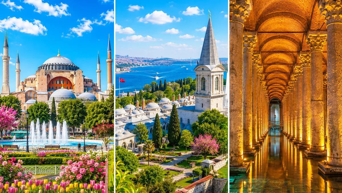 Mega Combo Topkapi Palace Hagia Sophia Basilica Cistern Skip the Line Tickets ota